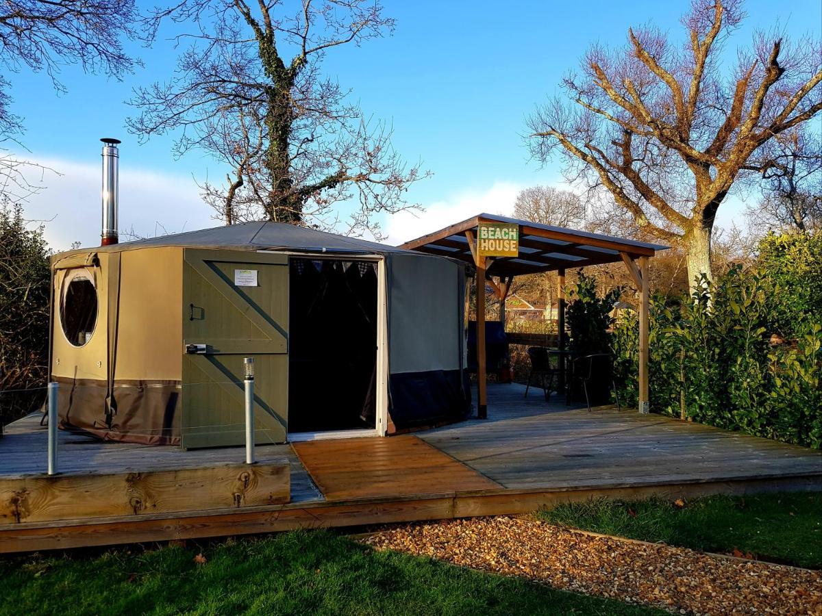 圣伦纳兹 Glamping At Back Of Beyond Touring Park酒店 外观 照片
