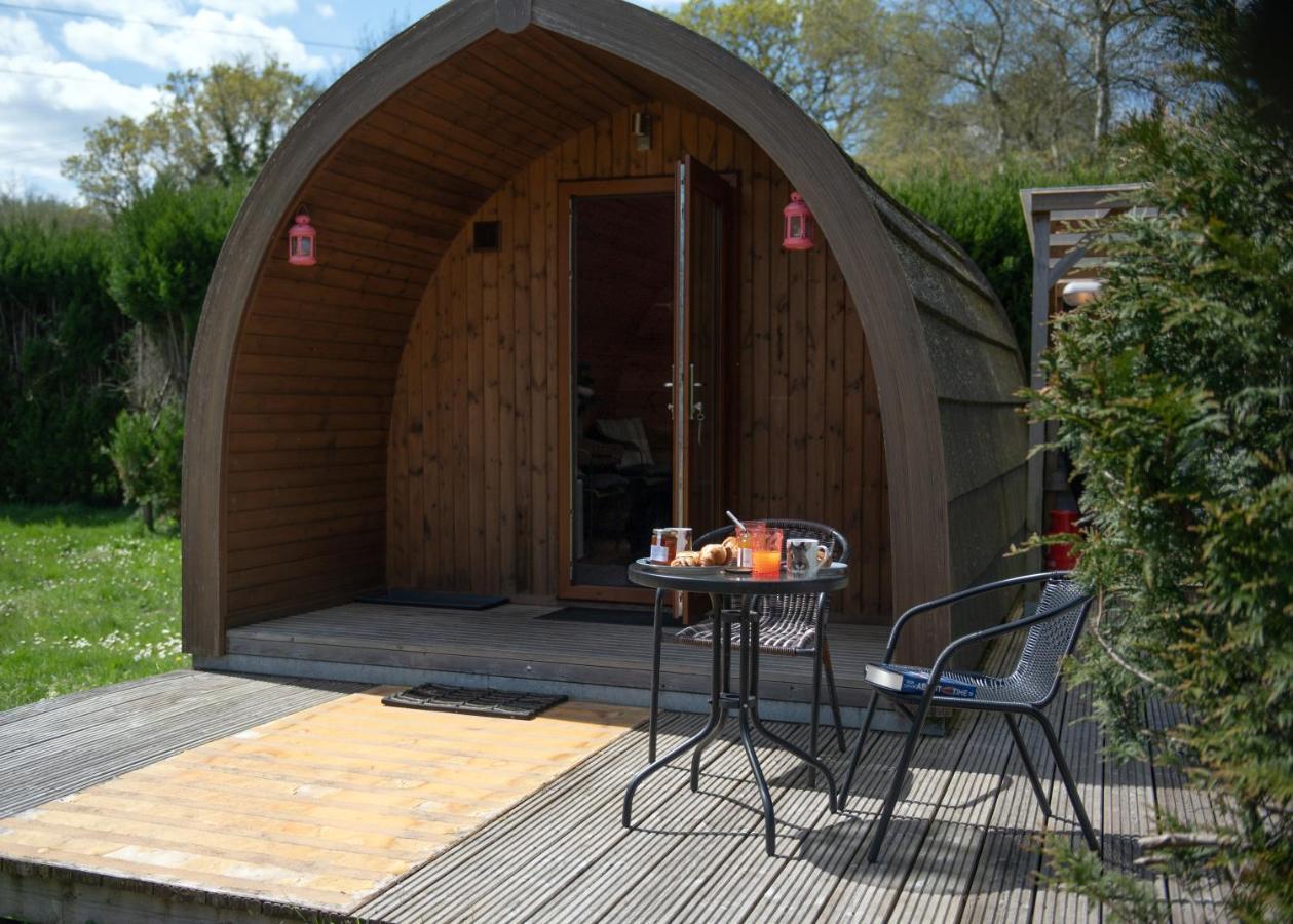 圣伦纳兹 Glamping At Back Of Beyond Touring Park酒店 外观 照片